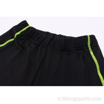 Toptan spor sporu hızlı kuru sıkıştırma erkek pantolon